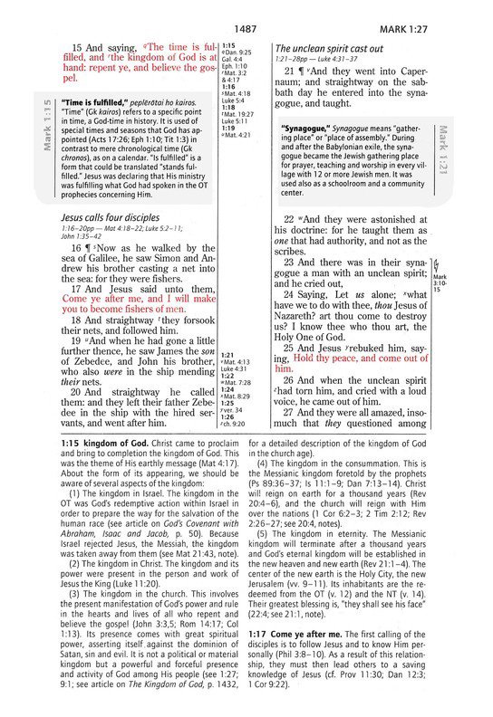 KJV Life in the Spirit Study Bible, Top Grain Leather, Black (Previously titled The Full Life Study Bible) - Image 7