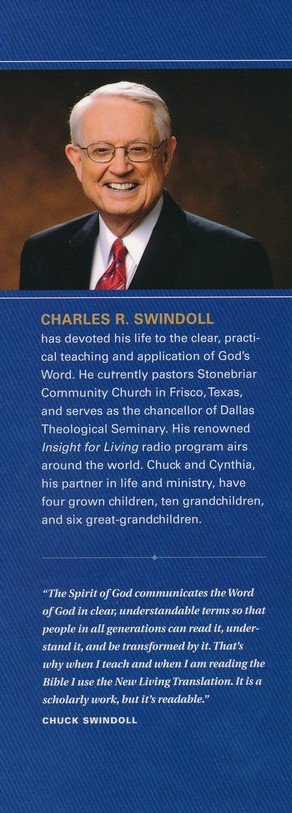 Tyndale NLT The Swindoll Study Bible (LeatherLike, Black) - Image 10