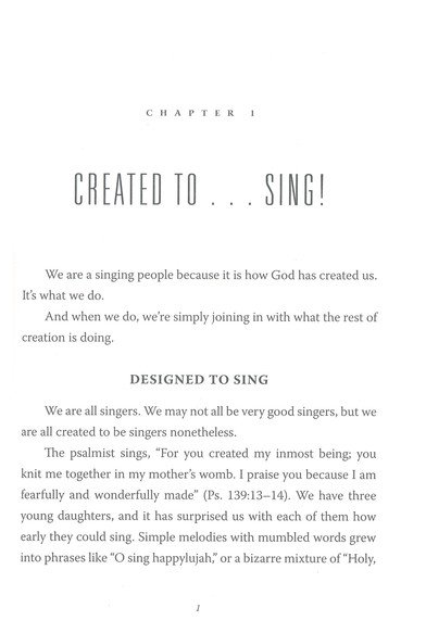 Sing! How Worship Transforms Your Life, Family and Church - Image 3