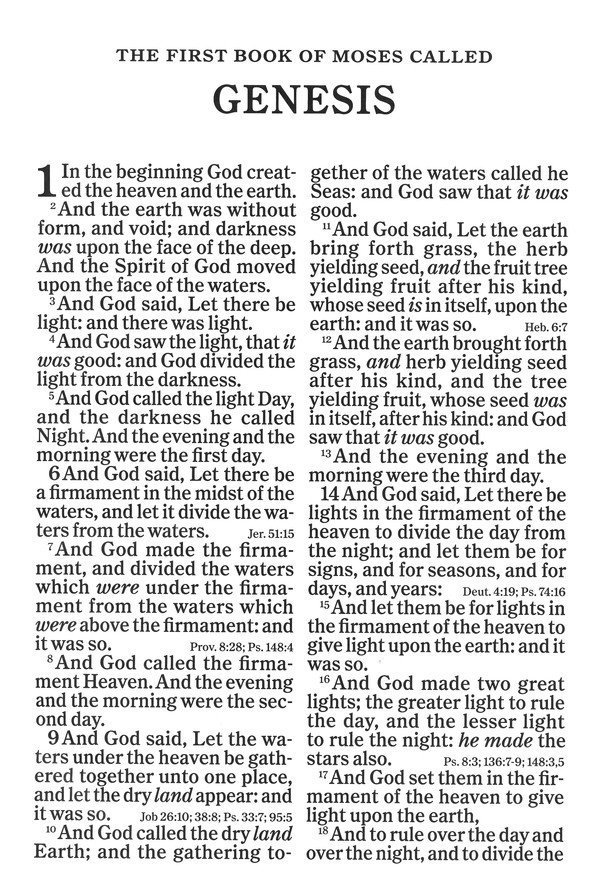 KJV Super Giant-Print Reference Bible--soft leather-look, burgundy - Image 3