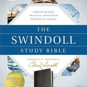 Tyndale NLT The Swindoll Study Bible (LeatherLike, Black)