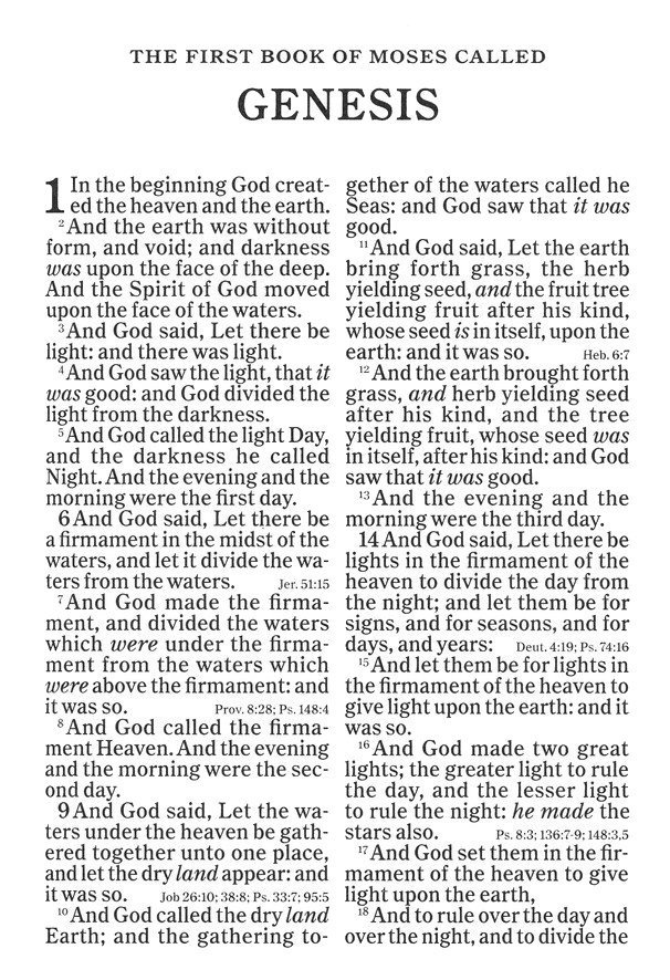 KJV Super Giant-Print Reference Bible--soft leather-look, brown - Image 3