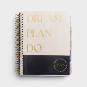 Dream Plan Do - 2024-2025 18-Month Inspirational Agenda Planner (July 2024 - December 2025)