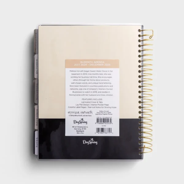 Dream Plan Do - 2024-2025 18-Month Inspirational Agenda Planner (July 2024 - December 2025) - Image 15