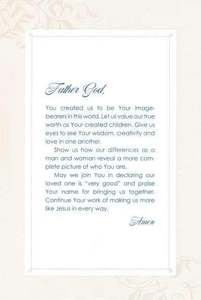 Gift Book 101 Prayers for Mr. & Mrs. Faux Leather - Image 3