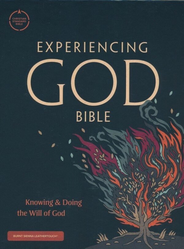 CSB Experiencing God Bible--LeatherTouch, burnt sienna