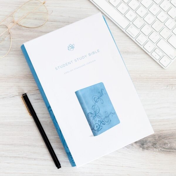 ESV Student Study Bible, TruTone, Sky Blue with Ivy Design - Image 9
