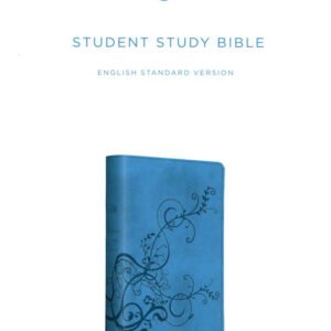 ESV Student Study Bible, TruTone, Sky Blue with Ivy Design