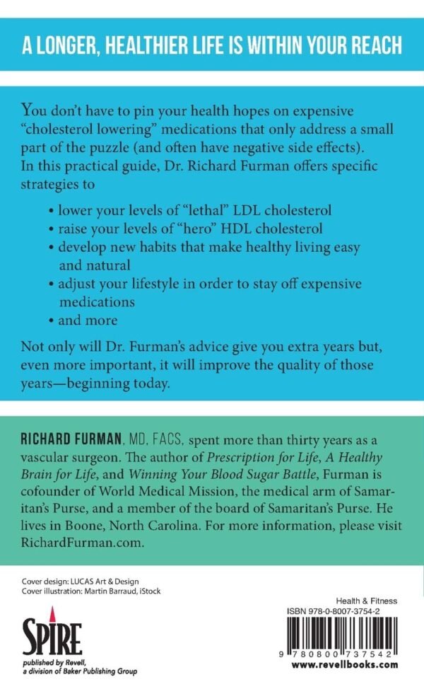 Take Charge of Your Cholesterol: How to Lower the Bad and Raise the Good Paperback – February 18, 2020 - Image 2